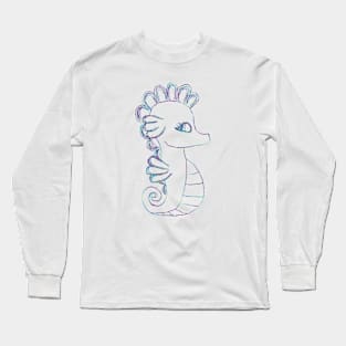 Seahorse Punk Long Sleeve T-Shirt